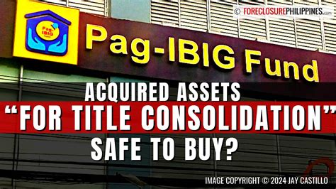 for title consolidation meaning|[PAG IBIG ] Unoccupied.